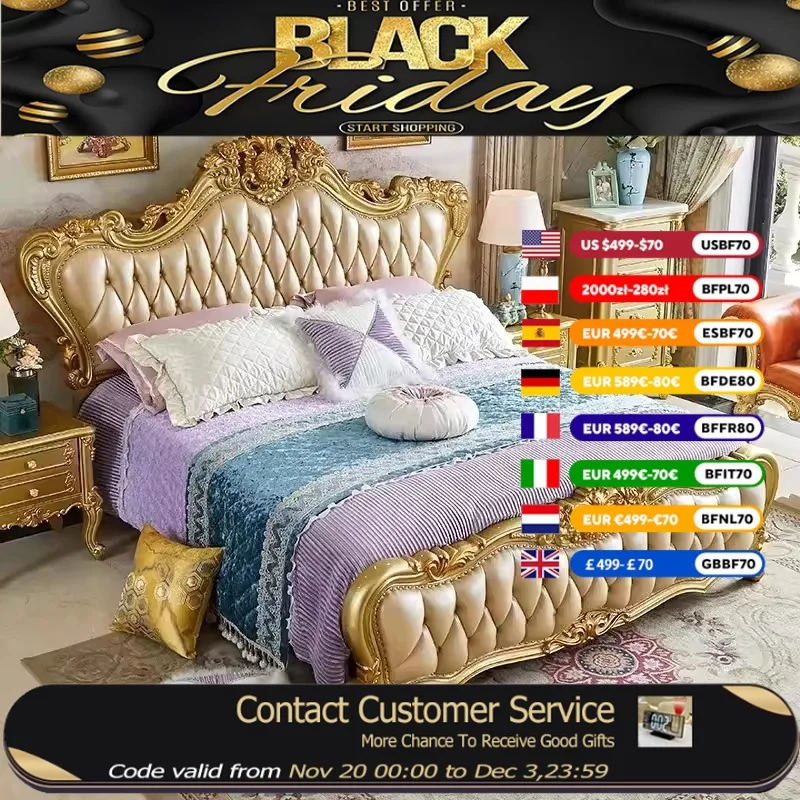 

Wood Modern Double Bed Frame Waterproof Platform Headboards Bedroom Double Bed Bases Full Size Camas Matrimoniales Furniture