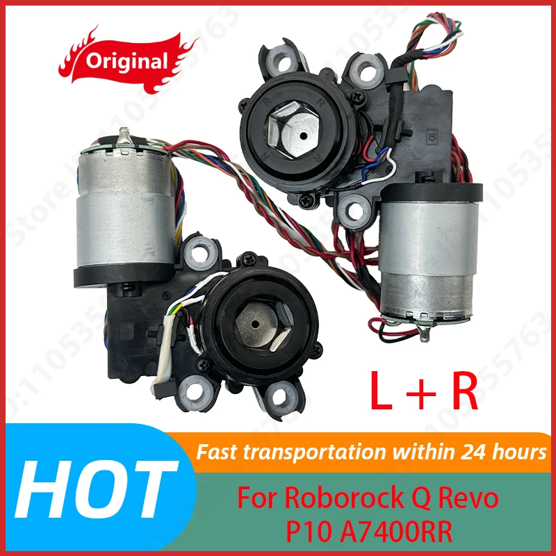 Original Mop Motor Module Spare Parts For Roborock Q Revo / P10 A7400RR Robot Vacuum Cleaner Replacement Accessories