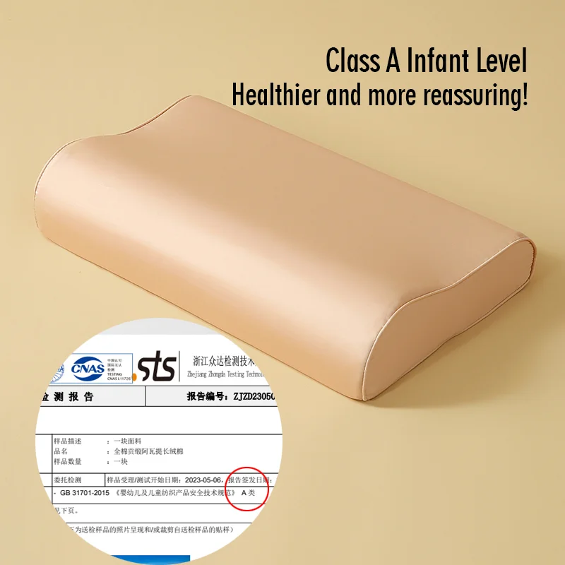 غطاء وسادة قطني فاخر طويل التيلة لإسفنج الذاكرة ووسادة من اللاتكس غطاء وسادة صلب كيس مزخرف 30x50/40x60/37x58cm #2