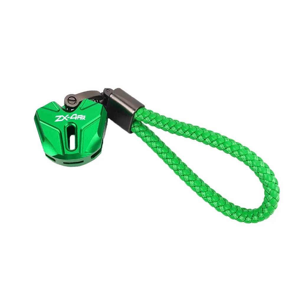 لكاواساكي نينجا ZX-4R ZX-4RR ZX4R ZX4RR ZX 4R 4RR 2023 2024-دراجة نارية الملحقات KeyCase مفتاح قذيفة غطاء المفاتيح حلقة رئيسية #4
