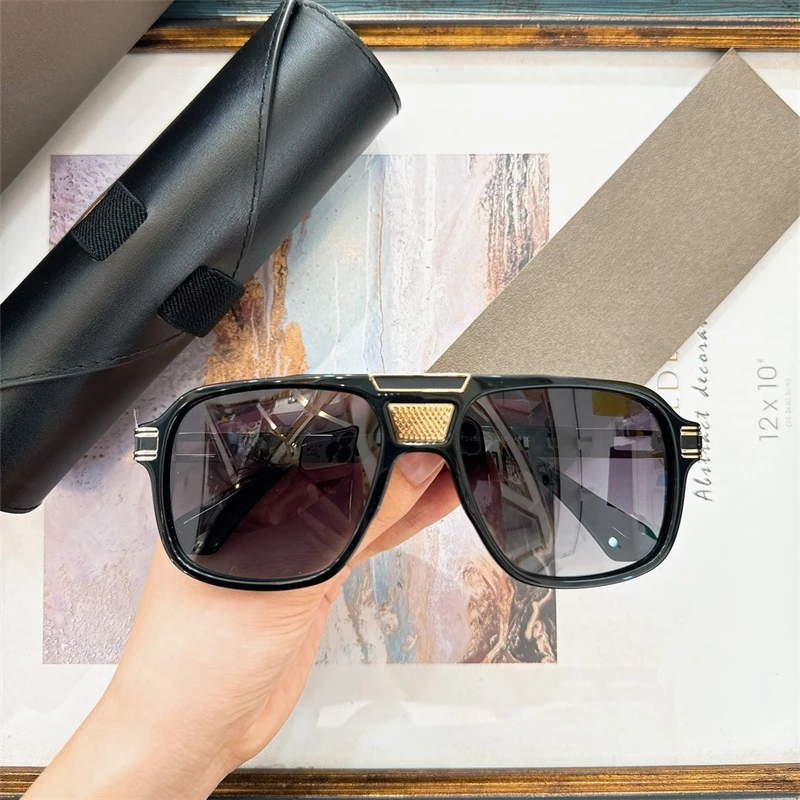 DTS461 Sunglasses Luxury Design Women Sunglasses Men Female Pilot Acetate Outdoor Business Eyewear Fashion Design Glasses