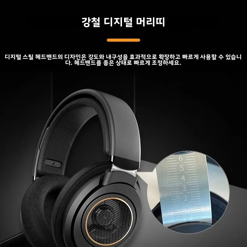 기존 필립스 SHP9600 유선 헤드 장착형 헤드폰 HIFI 스테레오 게임용 이어폰 3.5mm 6.3mm 범용 SHP9500 업그레이드 헤드셋