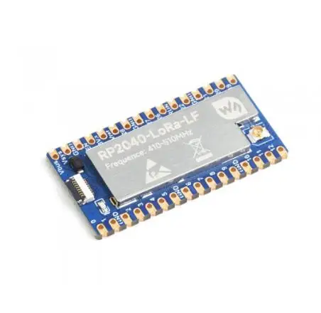 Waveshare RP2040-LoRa-LF HF Development Board, Integrates SX1262 RF Chip, Long-Range Communication, Options For Frequency Band