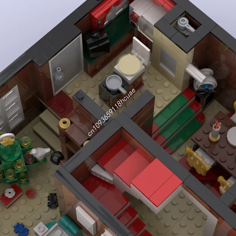 3782 قطعة MOC McCallister قصر وحدات نموذج اللبنات لتقوم بها بنفسك اللعب فكرة إبداعية التعليم هدية الكريسماس هدايا أعياد ميلاد للأطفال