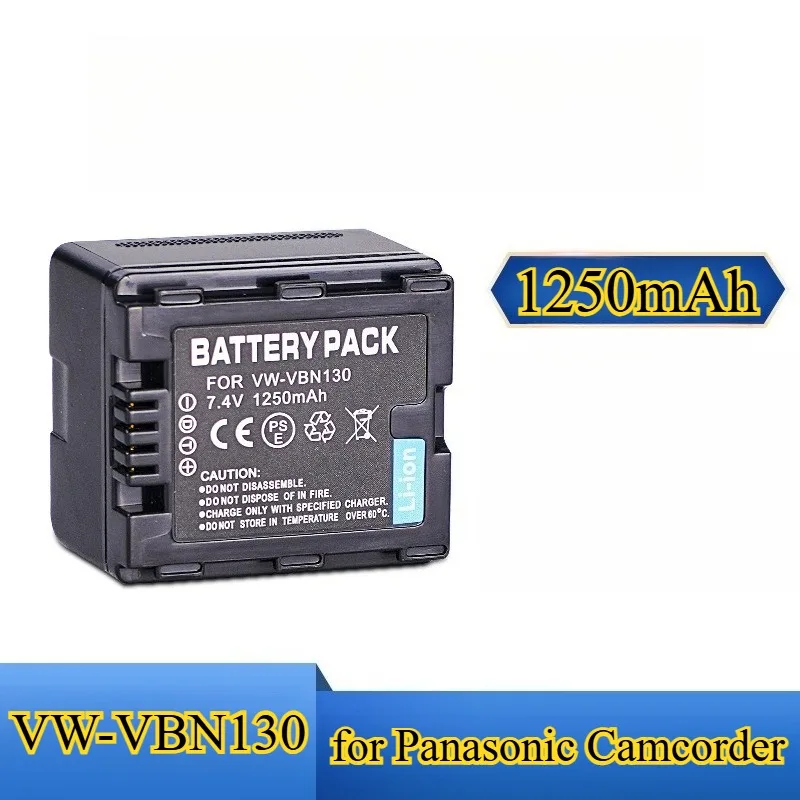 1250Mah VW-VBN130 B… - image