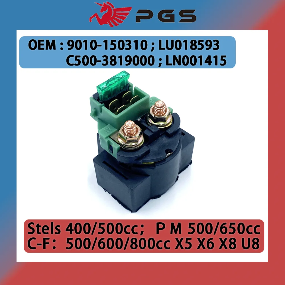 

PGS High-quality Starer Relay For CF CFORCE 400 520 550 600 625 X5 X6 ATV 9CR6-150310 9010-150310 LU018593 C500-3819000