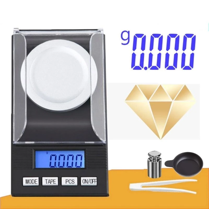 E06b 100g/0.001g مقياس المجوهرات مقياس المجوهرات مقياس المجوهرات الرقمية للأحجار الكريمة