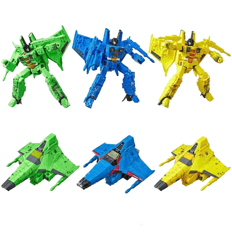 In Stock Takara Tomy Transformers G series WFC-S WFC-S52-54 Tracker three-person suit Robot Anime Action Model Toys Gift