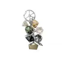 عكس: 1999 أنيمي أليف ريكوليتا تأثيري النرد المفاتيح الكرتون كيرينغ قلادة القطعة حلية اكسسوارات عيد الميلاد هدية الهالوماس #4