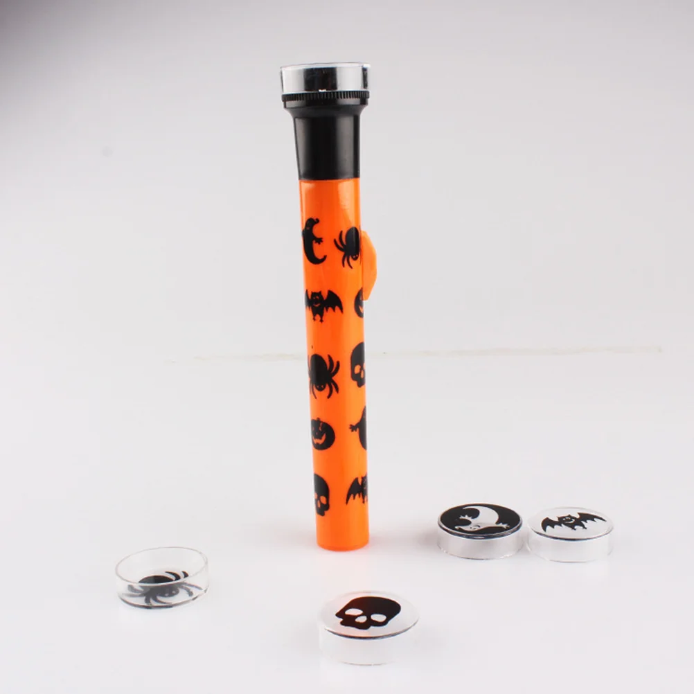 Halloween Flashlight Projector Pumpkin Ghost Pattern Props Haunted House