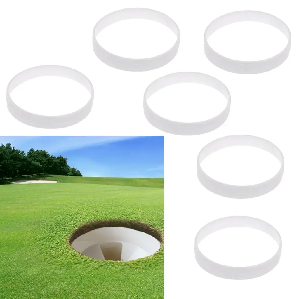 

6x Plastic Diameter Golf Put Green Outdoor Golf Training 110mm