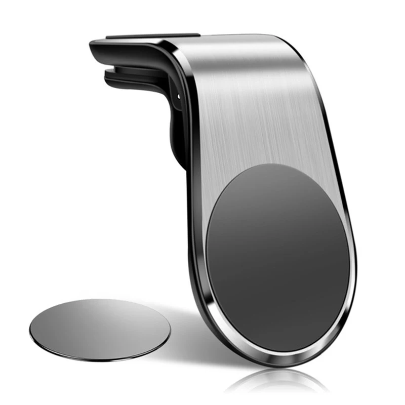 Magnetische autotelefoonhouder Ontluchter Clip Mount 360-rotatie Mobiele beugel GPS Mobiele telefoonstandaard in auto voor IPhone Samsung Huawei