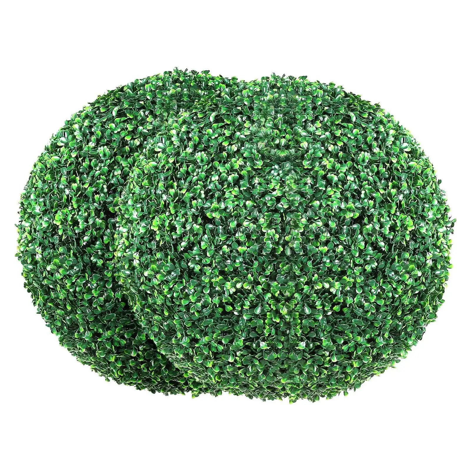 

VEVOR Artificial Topiaries Boxwood Trees, 16' Tall (2 Pieces), Ball-Shape Faux Topiaries Plant, All-year Green Feaux Plant Decor