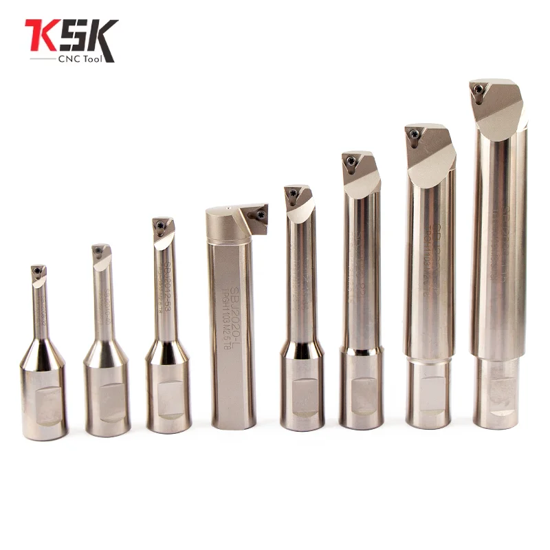 1pcs SBJ16 SBJ20 Boring Bars SBJ1606 SBJ1608 SBJ2010 SBJ2012 depth 24-100mm range 6mm-280mm bar boring head fine boring tool bar
