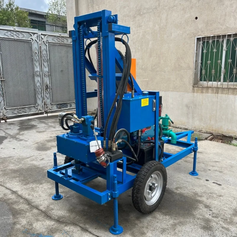 

50m 80m 100m 120m 150m Small Hydraulic Drilling Rig Water Well Drilling Rig Drilling Equipment