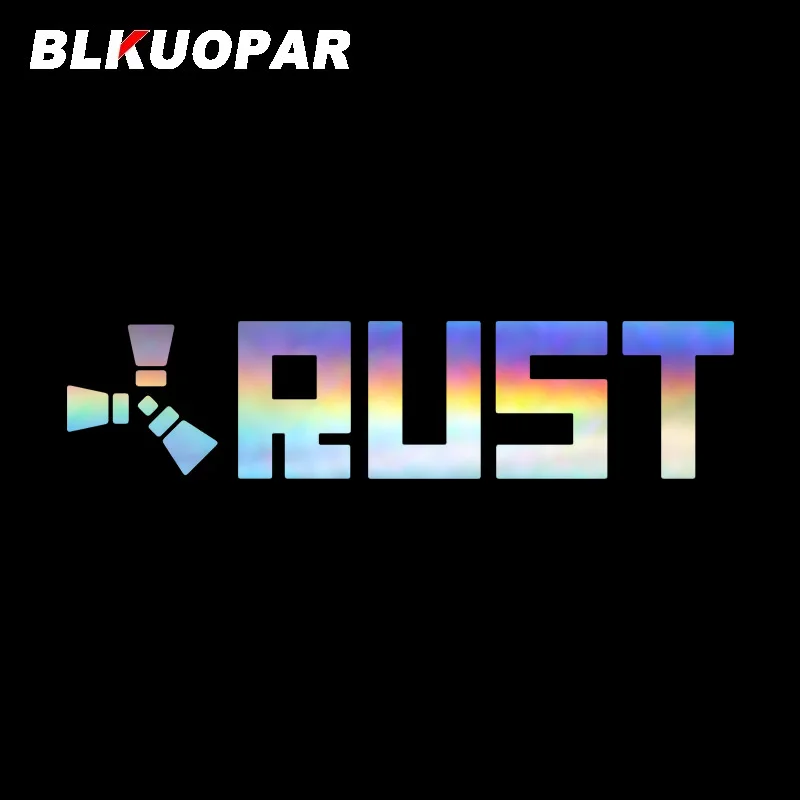 

BLKUOPAR Rust Shooting Video Game Car Stickers Waterproof Sunscreen Occlusion Scratch Laser Decal Windows Bumper Decoration