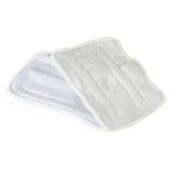 2PCS 28x16cm Steam Mop Replacement Pads Reusable Stem Mop Pad Microfiber Machine Washable Cloths Cleaner Pad High Quality