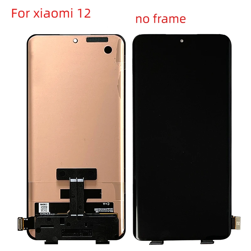 

OLED For Xiaomi 12 lcd touch screen display with digitizer frame 2201123G 2201123C