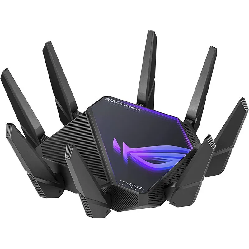 

Hot Sale ROG Rapture WiFi 6E Gaming Router (GT-AXE16000) Quad-core Esports Router Dual 10G Port Full Gigabit WiFi6 Router