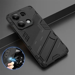 Shockproof Armor Case For Xiaomi Redmi Note 13 Pro 5G 4G Magnetic Holder Stand Cover Redmy Note13 Note13pro Plus Pro+ 5G Coque