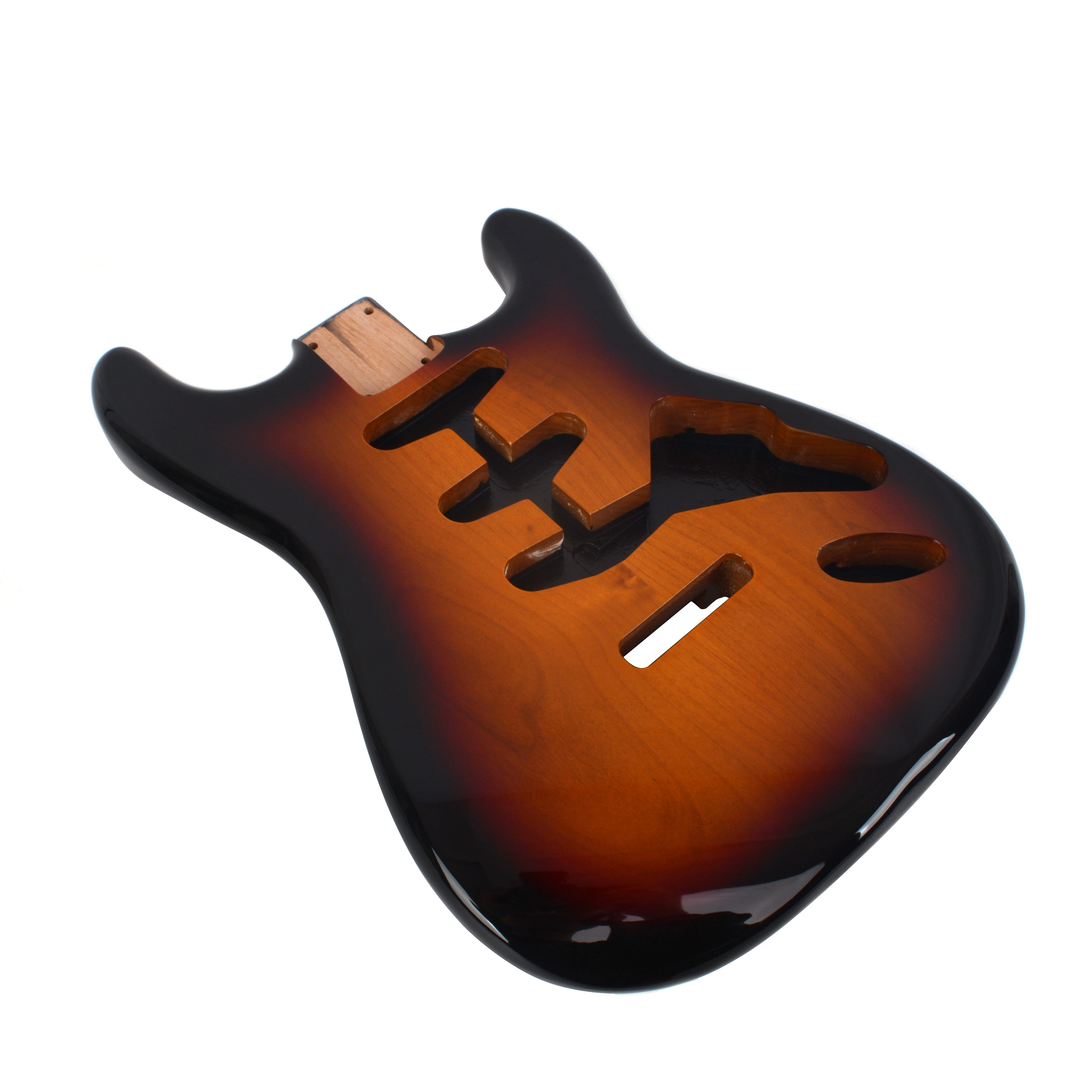 Wholesale optional color high quality alder 2 pieces 3 pieces painting no painting electric guitar body for custom kit