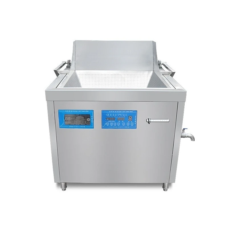 Tipping bucket electromagnetic/electric fryer custom, food processing boiled and fried constant temperature
