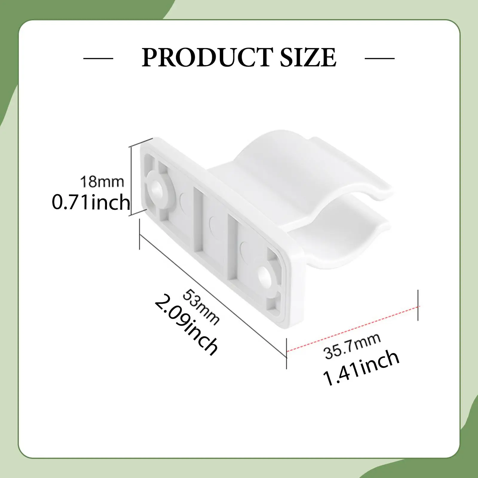 

Кронштейн для крепления ручки тента, прочный зажим из АБС-пластика, надежный держатель для хранения рукоятки для прицепа