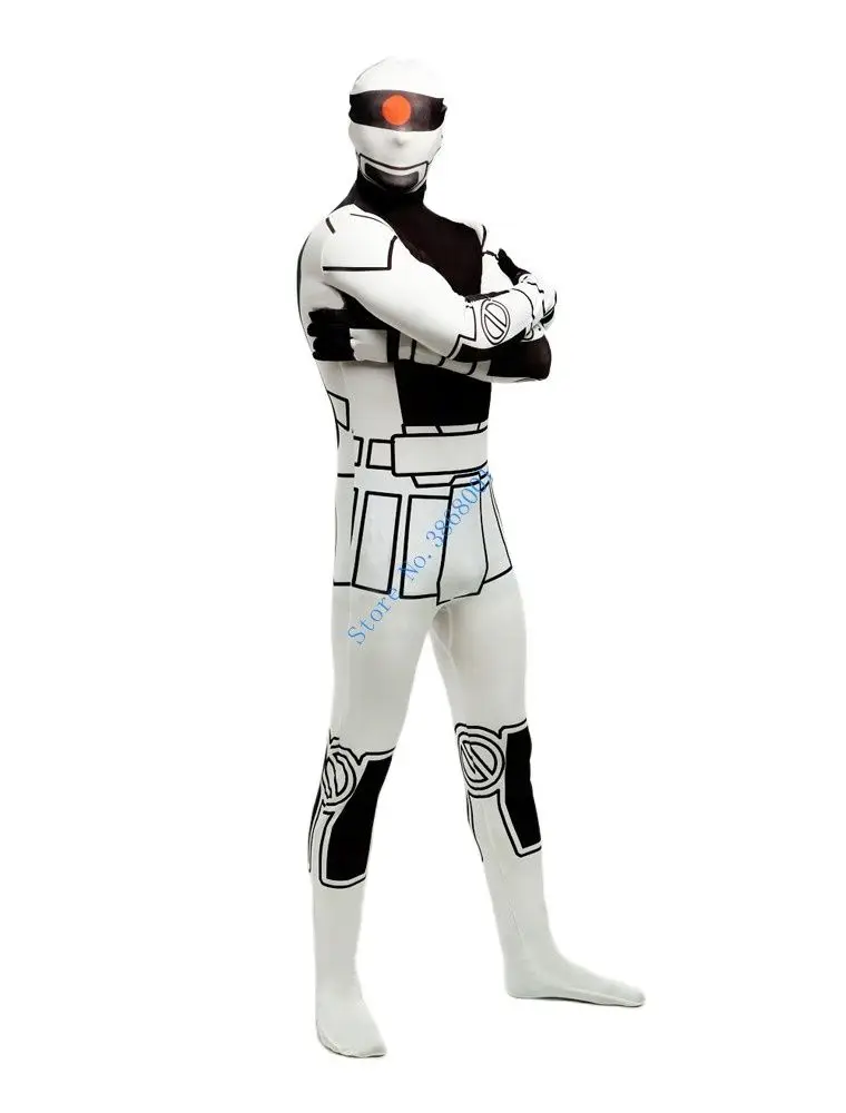 Anime Robot Cosplay Catsuit Trang Phục In Và Nhuộm Hoa Văn Lycar Toàn Thân Zentai Phù Hợp Với Trang Phục Sân Khấu Câu Lạc Bộ Đảng