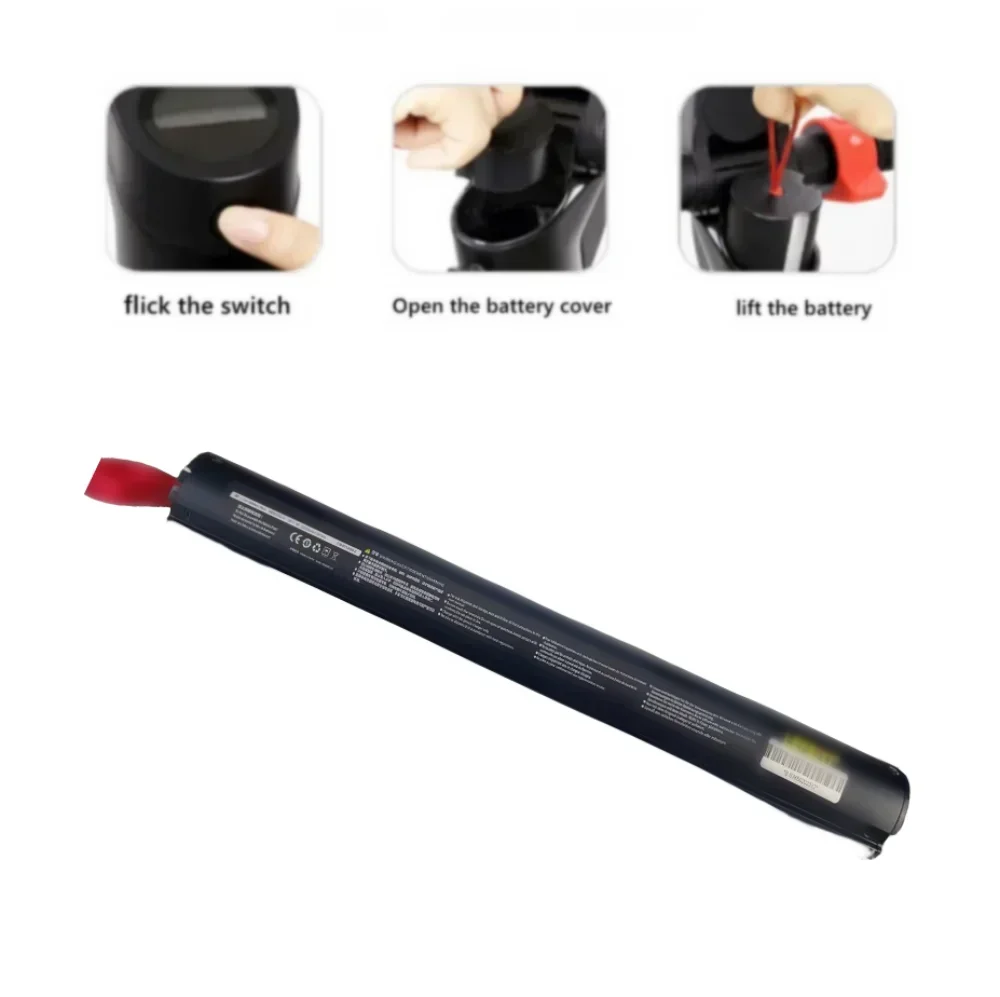 

36V 5200mAh rechargeable lithium battery pack suitable for HX X7 scooter, 187.2Wh HX scooter battery accessories