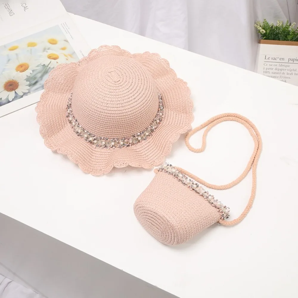 

Fashion 2-8 Years Kids Sun Hat Cute Multiple Colors Children Sun Hat Straw Hat Beach