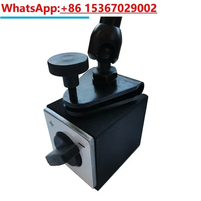 قاعدة مغناطيسية عالمية من SYLMOS، حامل مقياس، فتحة تثبيت φ6 مم φ8 مم و3/8 بوصة