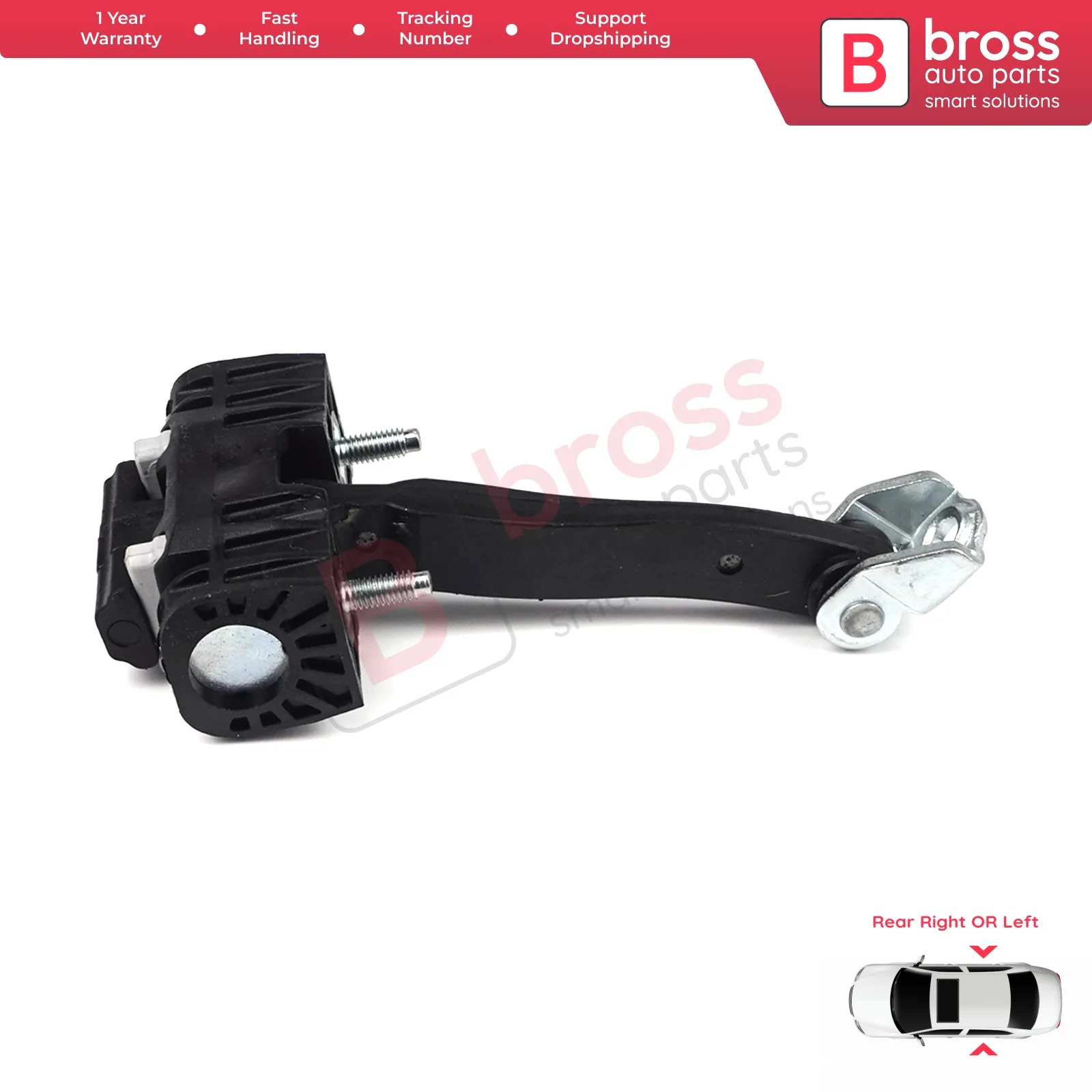 

BDP720 Rear Left OR Right Door Hinge Stop Check Strap Limiter 5160252 13107851 for Vauxhall Opel Astra H MK5 4/5 Door