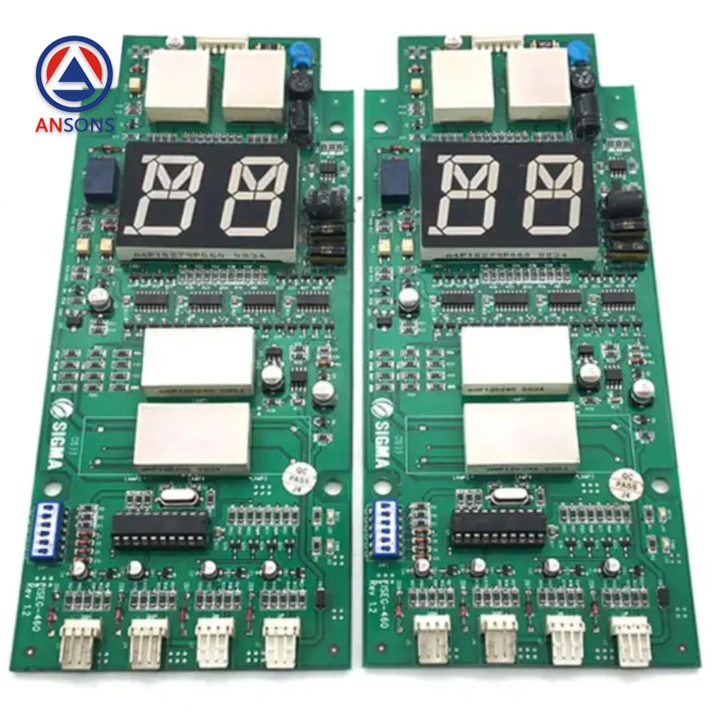 

EISEG-460 Rev 1.2 YA3J24630 SIGMA Elevator Display PCB LOP HOP Board Ansons Elevator Spare Parts