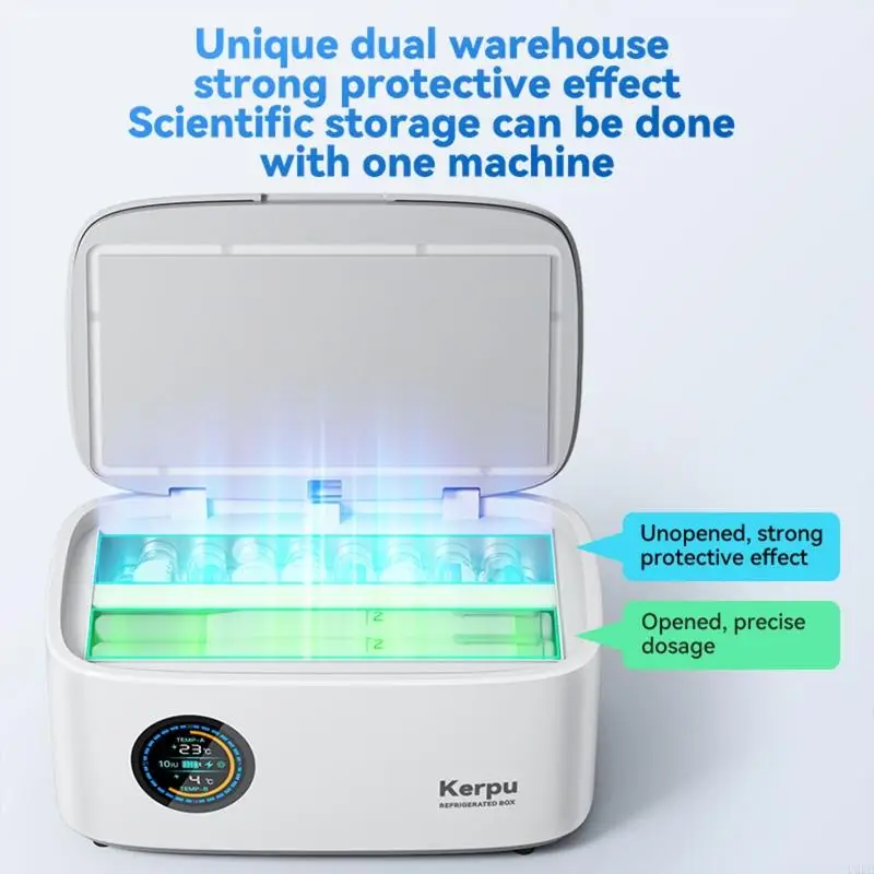 U0DE الأنسولين بارد مربع كهربائي صغير الطب الثلاجة ترموستات كهربائية ذكية