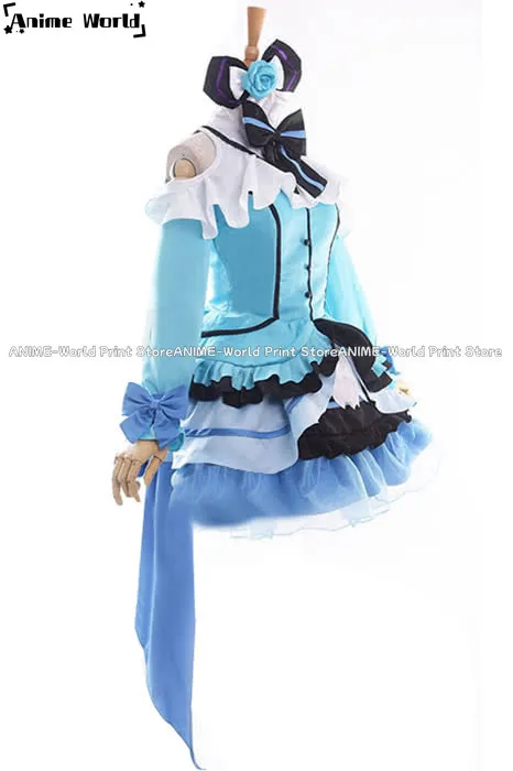 《Custom Size》Love Live! Kira-Kira Sensation Eli Ayase Anime Cosplay Costumes Stage Dresses