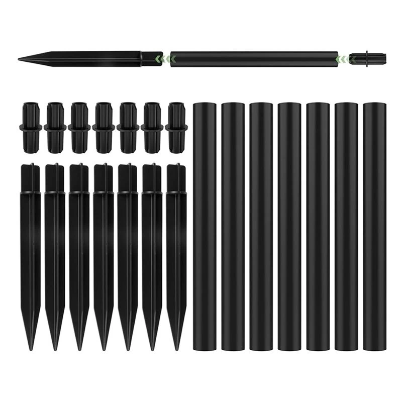 WORTHOWN-8 Sets Flame Lamp Extension Kit For Solar Torches