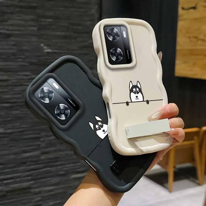 Casing Fleksibel Premium Ringan Dan Berdiri Husky Lucu Untuk OnePlus Nord N20 SE Sempurna Untuk Kasual Menampilkan OnePlus Nord N20