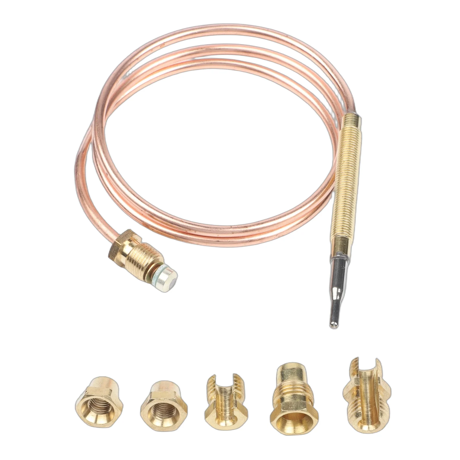 For Induction Cooktops Gas Burner Probe Thermocouple Probe BBQ Cooking Versatile Gas Accessories Fast Temperature Sensing