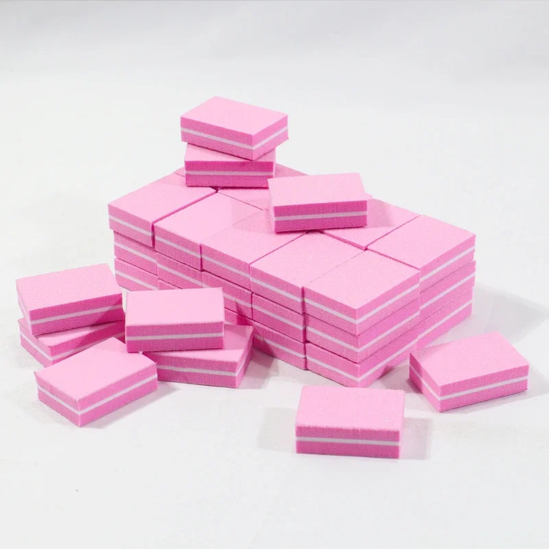 10-100 Stück Mini-Polier- und Schleifblöcke für Pediküre, Nagelpflege, Nagelkunst, Polierer, Maniküre, Pediküre, Nagelfeilen, Nagelzubehör, neu – Detail 6