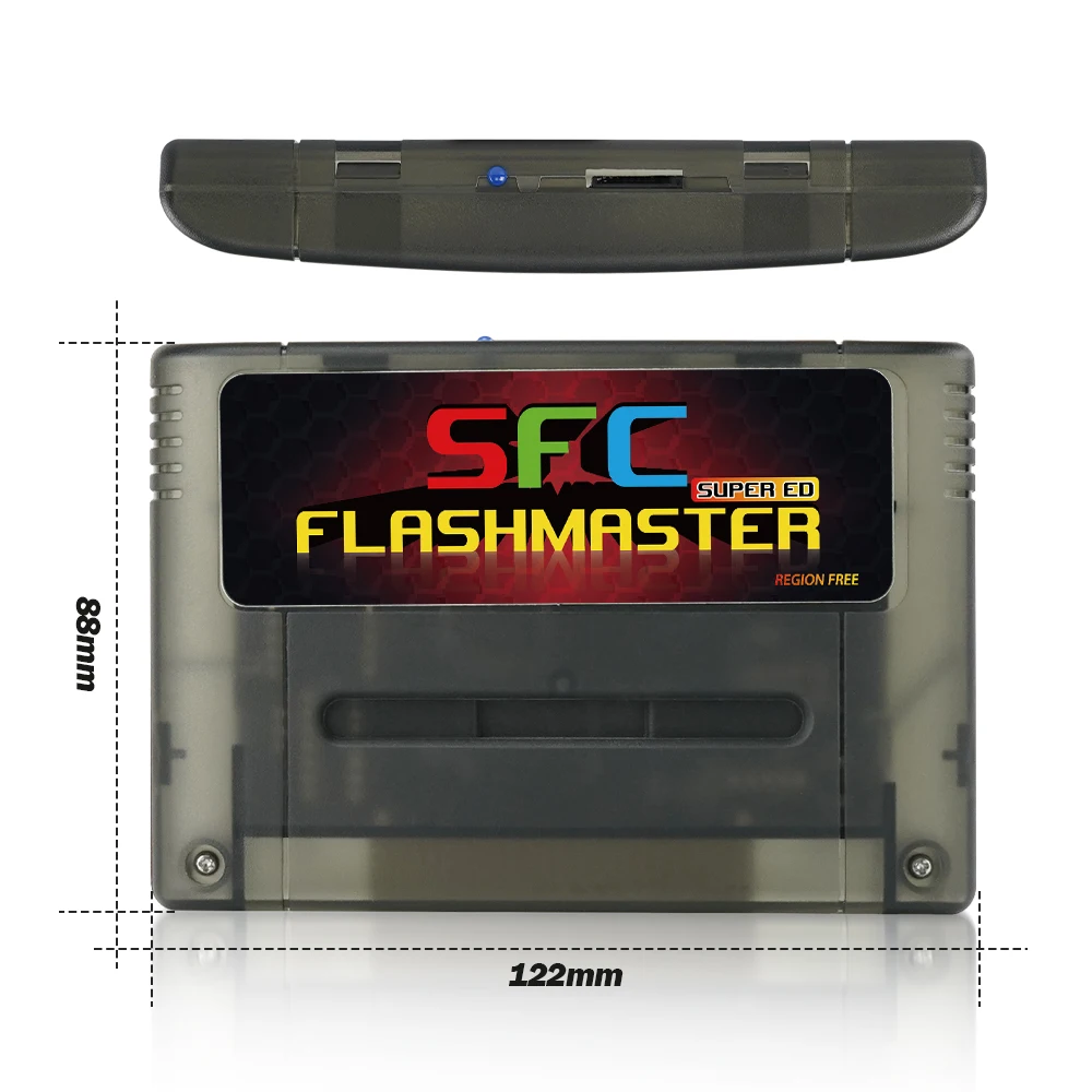Cartucho de juego 3000 en 1, tarjeta Flash V1 para consola de videojuegos SNES Super Famicom de 16 bits, versión US/EU/JP