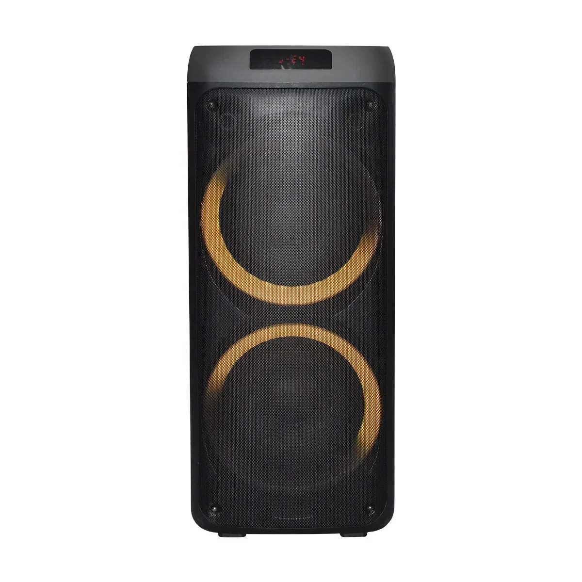 double 10inch speaker with amplifier flame flash light home theatre system J B L Karaoke sound speaker