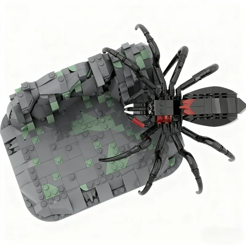 568PCS MOC Shelob S Lair The Rings Model Building Blocks Construction Assemble Christmas Gift Creative Idea Education Brick Set