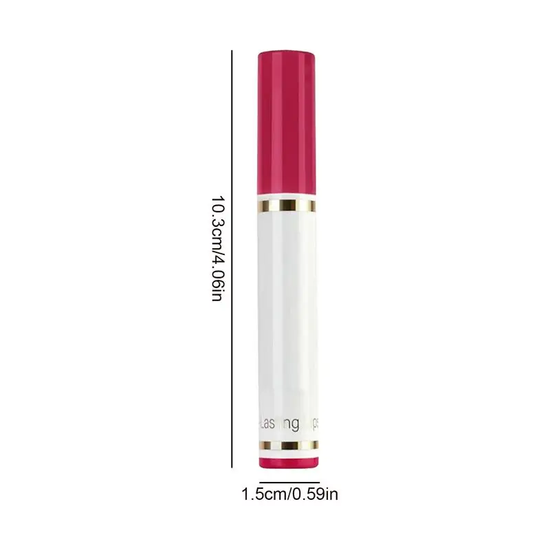 6-color Matte lip liner lipstick pen Long-Lasting waterproof Lip Stain Marker for Young Girls for Wedding Bars Home