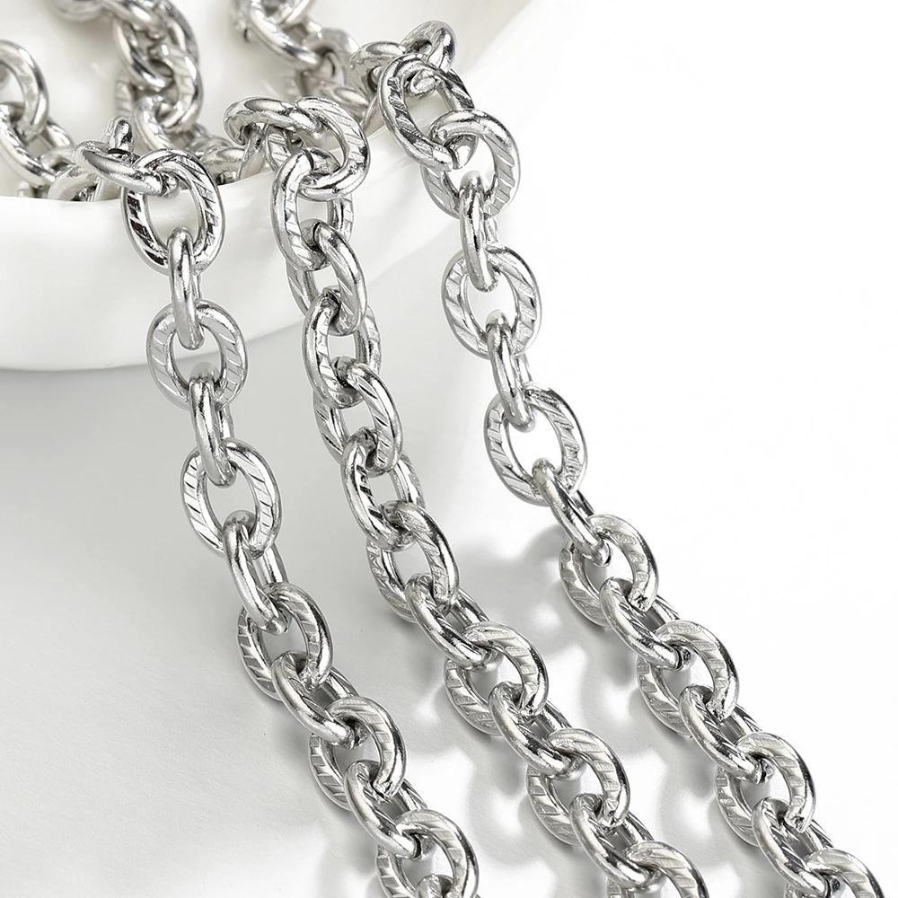 1meter Stainless Steel Necklace Chain for Jewelry Making DIY