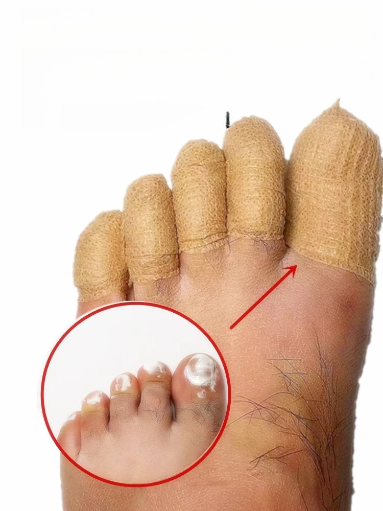 Esmalte de uñas 6Fungal, revestimiento de uñas, protección de los pies, protección de los pies y los dedos, vendaje autoadhesivo, protección de los pies y los dedos