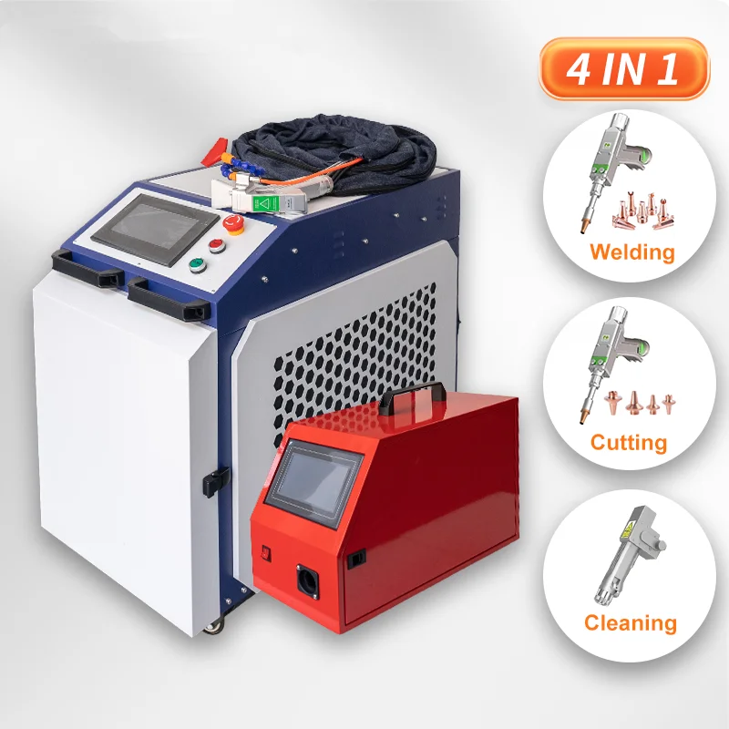 4 in 1 Double Wire Feed Laser - огляд і ціна Industrial Laser Welder