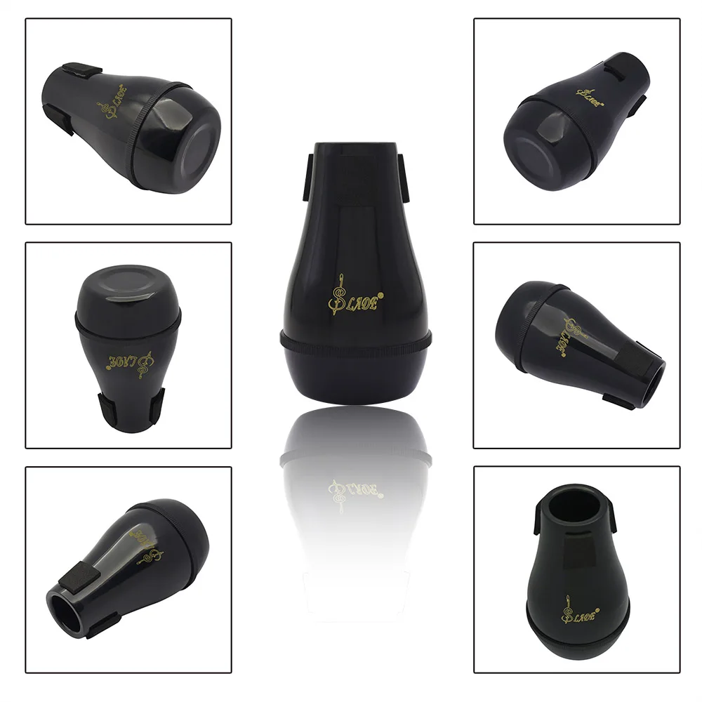 High Quality Light-weight Practice Trombone Straight Mute Silencer Sourdine ABS Material for Alto Tenor Trombones