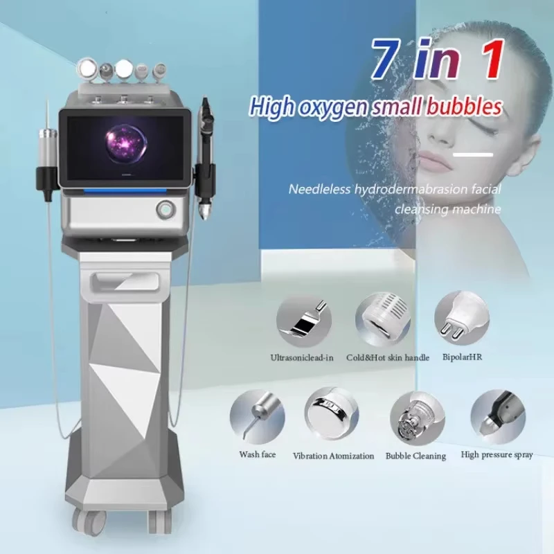 2025 Meilleur products 7 en 1 Hydro Aqua Machine de nettoyage du visage Premium Diamond Skin Lifting Machine de microdermabrasion