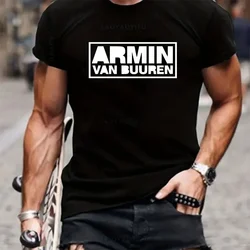 Dj Hip Hop Streetwear Tshirt Men Casual Fashion Trance Music Fans T Shirt Unisex Tops ARMIN VAN BUUREN BLAHT-Shirt