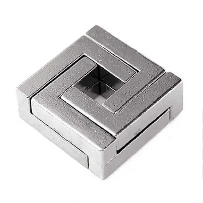 

Игрушки для сжигания мозга с высоким IQ, корпус золотой цикады, образовательный замок-подкова, разблокировка детского интеллекта с девятью звеньями, все